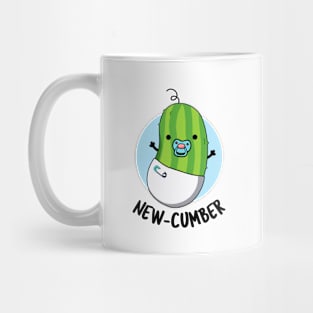 New-cumber Funny Veggie Cucumber Pun Mug